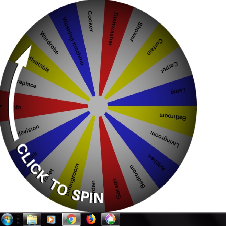 Wheel decide