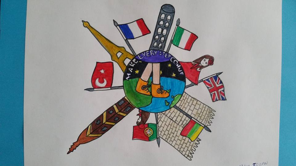 1st Logo by Müge Tozan from 6th classes